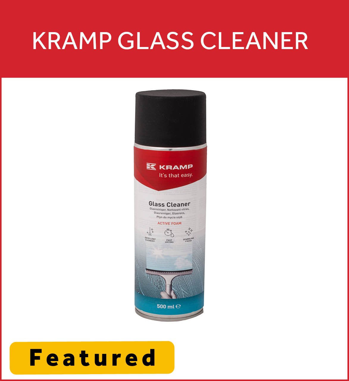 Kramp Glass Cleaner 500ml